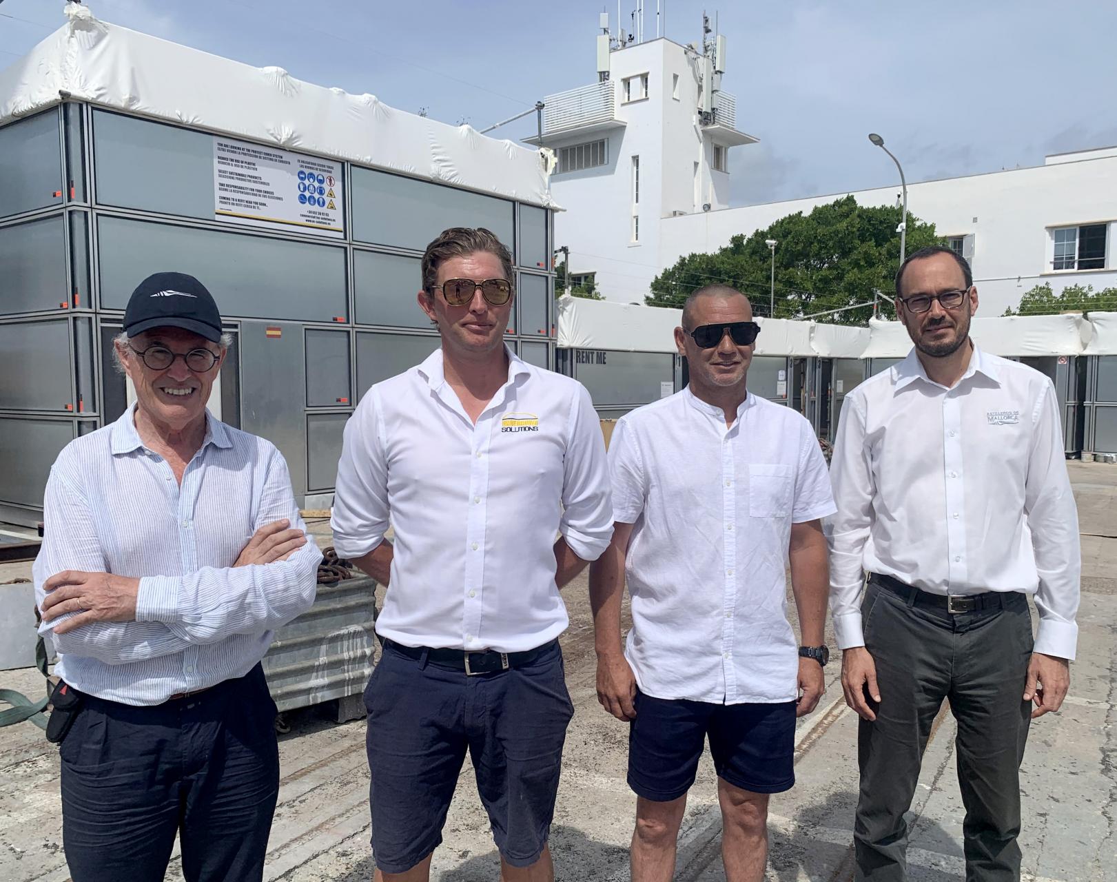  astilleros de mallorca, sostenibilidad, contaminación, trabajos de pintura, reparación de embarcaci