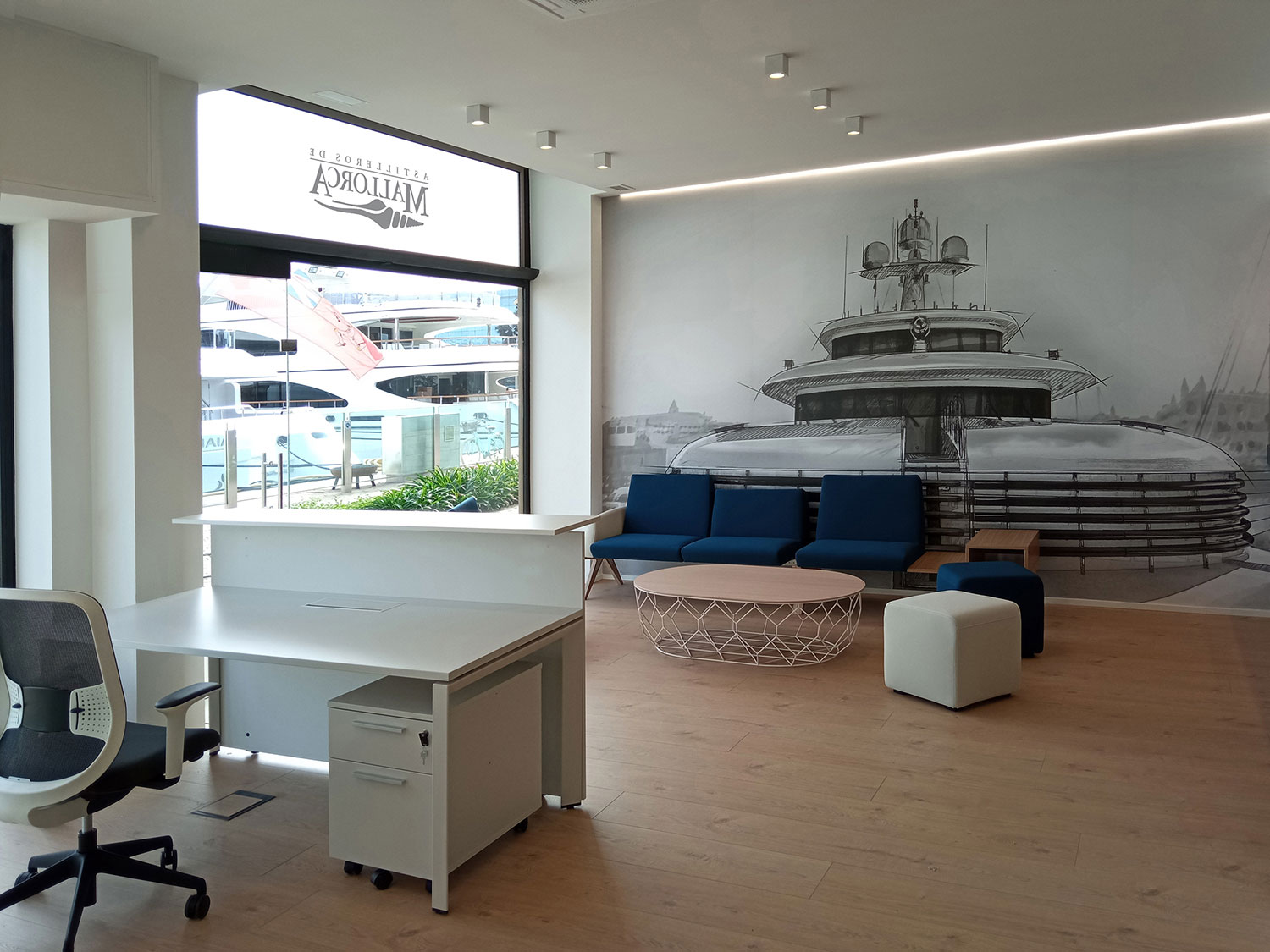  astilleros de mallorca, port tarraco, tarragona, oficinas, sede, astillero, industria, puerto, sect