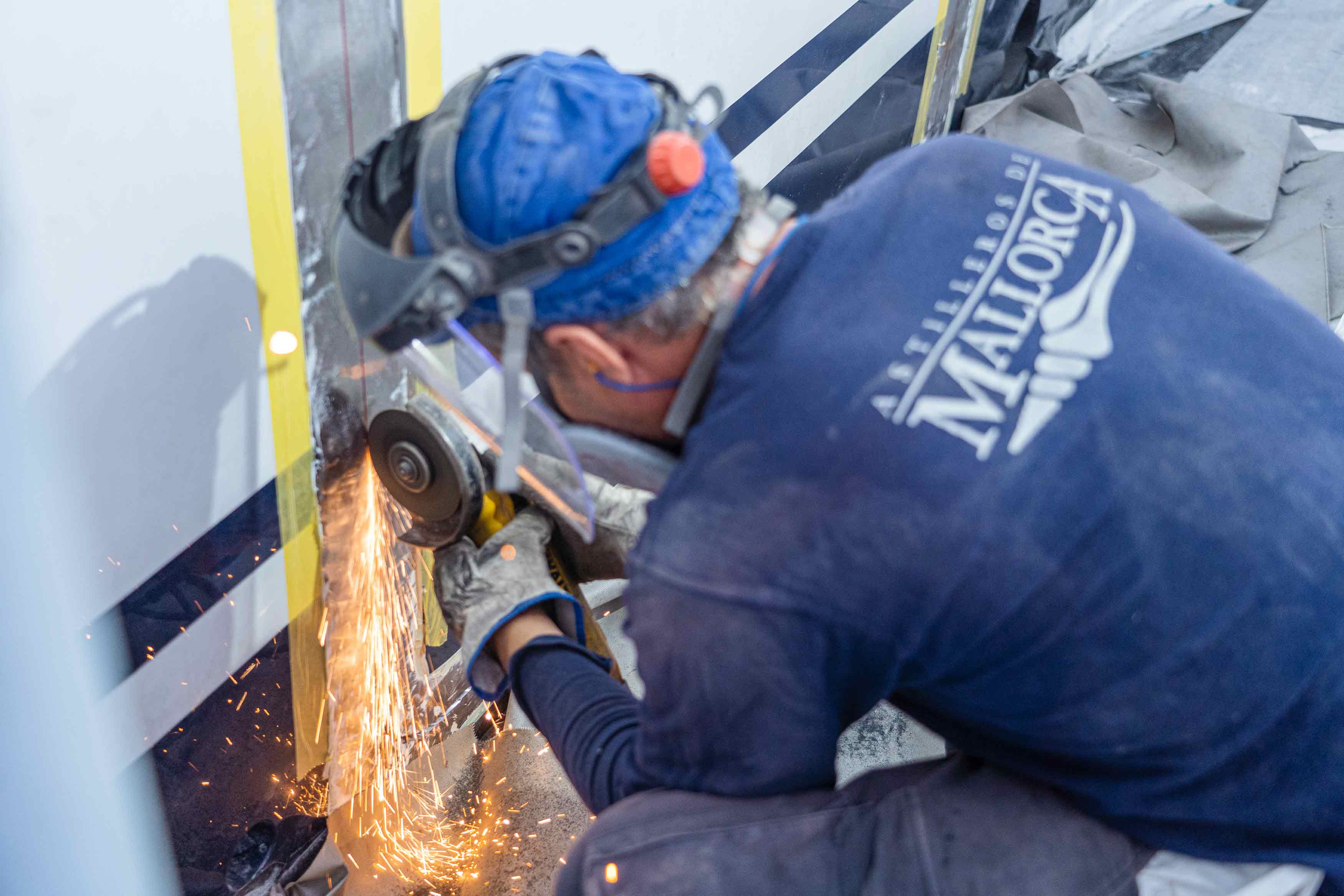  Herrería naval, Trabajos en acero inoxidable para yates, Soldadura naval en Mallorca, Fabricación m