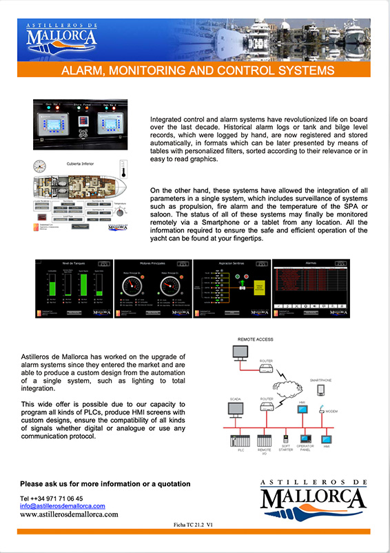 Alarm Monitoring Control Systems